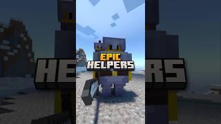 EPIC HELPERS  #minecraft #bedrock #addon #new #marketplace #epic #helpers #alecstry