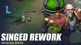 Singed Skill Rework - Wild Rift