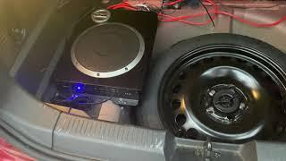 Sound Storm Labs LOPRO 10 Inch Subwoofer in 2014 Chevy Sonic