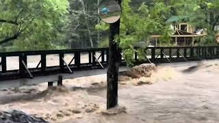 Yancey County Burnsville flood 2024, Jay-Paul Thibault on The Cane River in Egypt on 19W, 28714