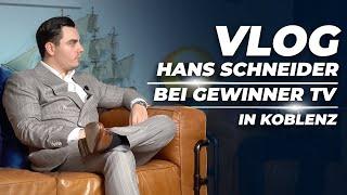 VLOG: Hans Schneider zu Besuch bei Gewinner TV (Mit Ruben Schäfer)