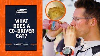 What Does a WRC Co-Driver Eat?