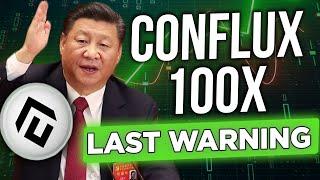 CONFLUX IS THE NEXT BIG CHINESE CRYPTO BULL RUN! DON'T MISS THIS CHANCE!