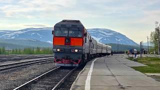 Harshest Arctic Railway | Polar Train from Vorkuta to Labytnangi