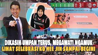 KEMBALI TAMPIL TERBAIK! Megawati Cetak 22 Point Saat Tumbangkan Hyundai Hillstate 3-0 - Voli Korea