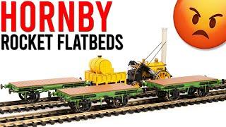 Appalling Hornby Stephenson's Rocket Flatbeds | Unboxing & Review