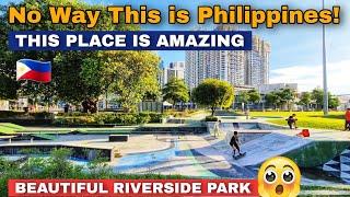 Amazing Riverside Park in Circuit Makati in the Philippines! 