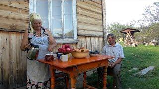 Secrets of a Peaceful Life Elderly Couple Far from Civilization. Remote Mountain Village