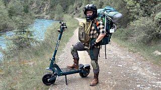 The LAZY Mans Way to Backpacking | E-Scooter Camping Idaho