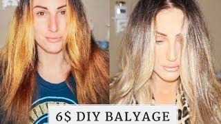 DIY: DOLLAR STORE 6$ BALAYAGE HAIR TUTORIAL