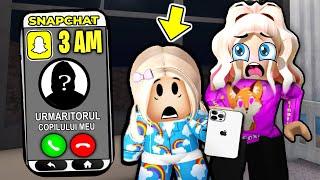 URMARITORUL CREEPY imi URMARESTE COPILUL DE 8 ANI la ora 3 Dimineata în Roblox Snapchat!!