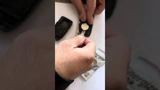 Changing Battery ( CR2032 Button Cell ) on a Lexus Key FOB 2024 December 8 Dealer charges $15+