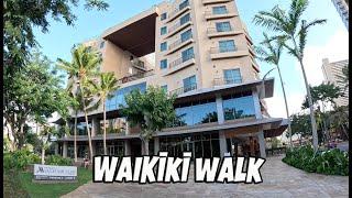 Waikiki Walk | Kuhio Ave | Kapahulu Ave | Waikiki Wall | Treadmill Virtual Walk | December 12, 2024