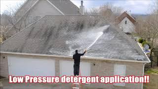 How to Soft Wash a Roof | Access Pressure Wash | Softwashing