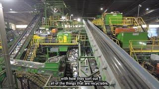 Take A Tour of the Material Recovery Facility