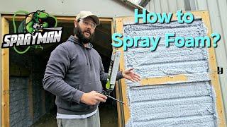 Sprayman Expert Shares Top Spray Foam Insulation Techniques for DIY Success