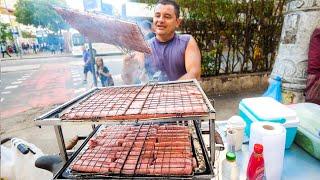 Street Food in Brazil - RIO DE JANEIRO Brazilian Food + Attractions in Rio, Brazil!