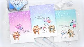 Gender Neutral Valentines with Simple Copic Coloring