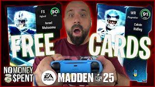 BOOSTING My OVR With These FREE CARDS! No Money Spent Episode #23