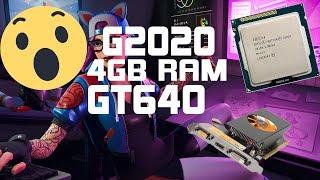 FORTNITE - G2020, 4GB RAM, GT 640 (SEASON 7) | This LowEnd Unit Kills Fortnite In Medium Settings