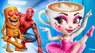 バレリーナカプチーノがママになってくれた？！リアルライフで大きなイタリアンブレインロット作った