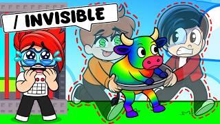 ME CONVERTI en INVISIBLE con WILCO para ROBAR BRAINROTS SECRETOS de MI FAMILIA en ROBLOX