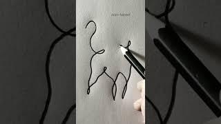 Cat Drawing | #aram_nabeel