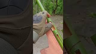 super bamboo creation #bamboo #airsoft #bamboogun #toys #diycrafts #experiment #funny #diy #handmade