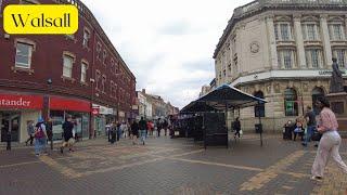 WALSALL TOWN CENTRE VIRTUAL WALK THROUGH 2022 | TOWN AND CITY WALKS