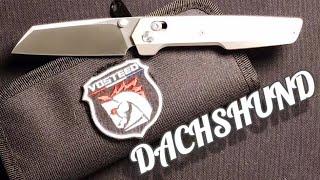 VOSTEED DACHSHUND TITANIUM M390 If I wasn't purging, I'd own this, it's available. #knifereview