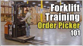 How to Operate a Forklift | Order Picker | Cherry Picker Training