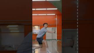 Stop doing these mistakes in your late backhand - Check the full video #badminton #basicfeather