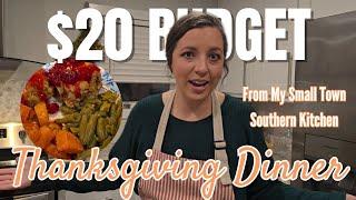 $20 Thanksgiving Dinner | Budget Walmart Thanksgiving Meal | Budget Friendly Meals