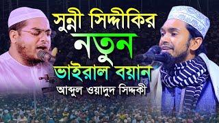 সুন্নী সিদ্দিকীর ওয়াজ | মাওলান আব্দুল ওয়াদুদ সিদ্দিকী | Abdul Wadud Siddiki #islamichdmedia