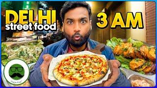 3 AM Night Food Tour in Delhi | Veggie Paaji