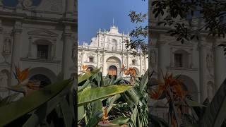 Antigua the volcano city #antiguaguatemala #backpackinglife #backpackingadventures #travellife