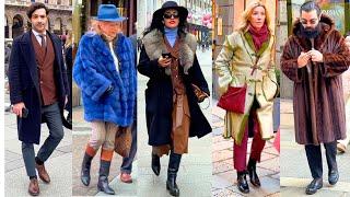 2025 Winter Fashion Trends | Italian Street Style & Luxury Milan Fashion for Men & Women