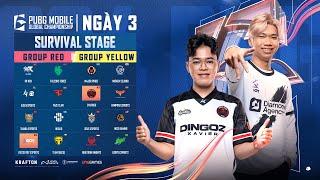 [TRỰC TIẾP VN] 2024 PMGC League | Survival Stage Day 3 | PUBG MOBILE Global Championship