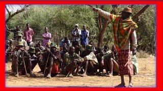 Samburu West Insecurity resident speaking after meeting With county commissioners.