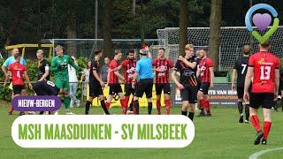 MSH wint eerste Maasduinenderby tegen SV Milsbeek