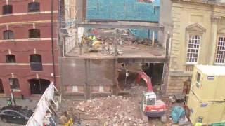 Bristol Old Vic redevelopment time lapse