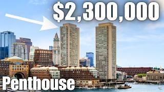 Boston Penthouse Tour | $2.3M Waterfront Condo