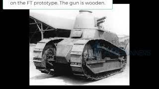 Military Tanks of World War I