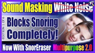 50% Less Volume Than White Noise Sound Masking To Block Out Snoring E1