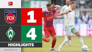 HEIDENHEIM - WERDER BREMEN | Highlights | Matchday 34 – Bundesliga 2024/25