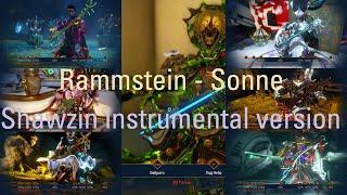 Warframe Rammstein - Sonne (Shawzin instrumental version)