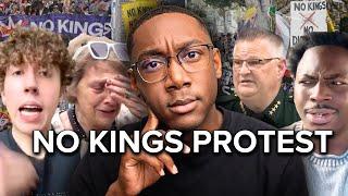 Reacting to Insane No Kings Protest Clips