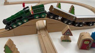 Rare Brio Flying Scotsman Wooden Train Set from 2005 - haul and unboxing