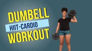 DUMBELL HIIT WORKOUT II STRENGTH TRAINING II APARTMENT FRIENDLY!