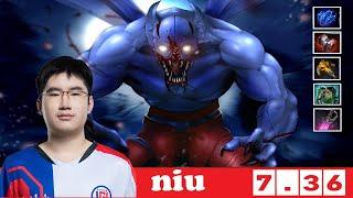 [DOTA 2] LGD.niu the NIGHT STALKER [OFFLANE] [7.36]